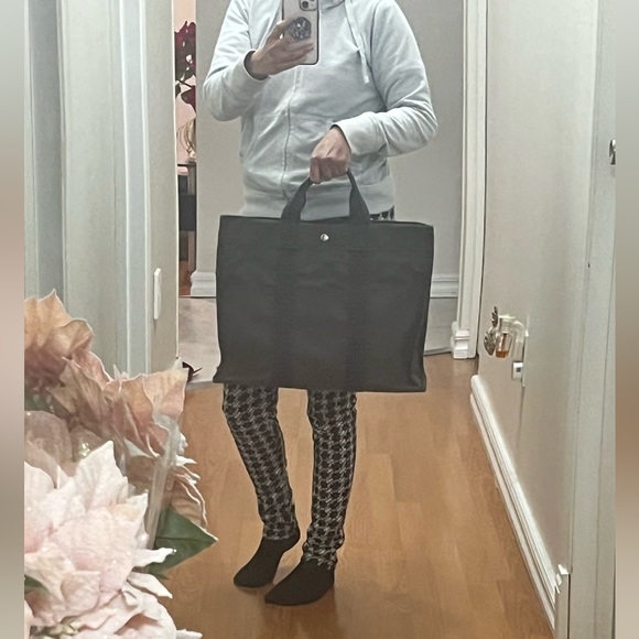 AUTHENTIC HERMES Canvas Fourre Tout Large Tote Bag - Picture 4 of 17